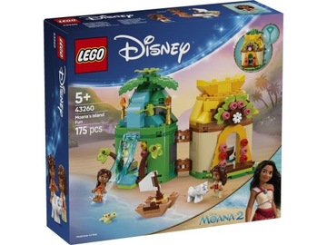 LEGO DISNEY 43260 ZABAWY VAIANY NA WYSPIE