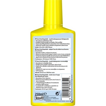 Средство для очистки воды Tetra Pond Aqua Safe 250 мл