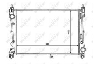 Радіатор fiat doblo 1,3 multijet 10- nrf Ціна, фото thumb