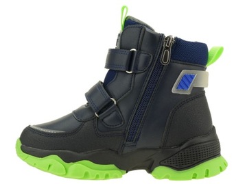 Buty zimowe, ocieplane, granatowe 29 P5-175