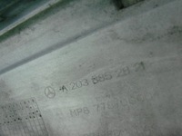 фото thumb №6, Молдинг бампера w203 a2038852821