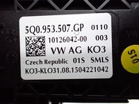 фото thumb №8, Рычаг переключатель лента комбинированный 5q0953507gp octavia iii 5e rs vrs 15r