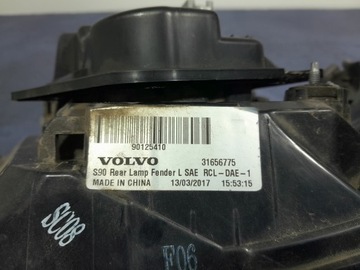фото thumb №8, Volvo s90 ii лампа зад задняя левая led 31656775