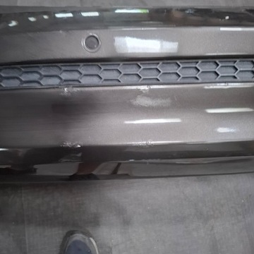 фото thumb №8, Hyundai tucson ii 2 3 iii 15- бампер зад задній xn3 сірий pdc w колір demon