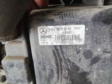 фото thumb №8, Mercedes-benz vito viano w639 pas переднє радіатор комплект