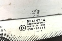 фото thumb №8, Стекло левая задняя peugeot 1007 km_ 43r00048 1.4l бензиновый 54kw 2006