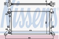 фото thumb №13, Радиаторов двигателя nissens 65231a 2d0121253