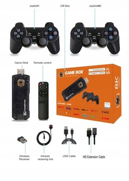 X8 Game Stick 4K 10000 Аркадные ретро-видеоигры