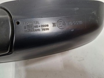 фото thumb №6, Toyota rav4 rav 4 ii 2 дзеркало двері праві 5 pin європа