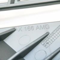 Mercedes benz gl class x166 задній праві кронштейн бампера a1668851324 oem Зі Шроту, фото thumb