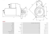 фото thumb №10, Стартер 12v nissan kubistar renault clio kangoo megane twingo 1.5