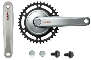 SHIMANO NEXUS fc-c6000 38t, 1-скоростная рукоятка 170 мм серебро
