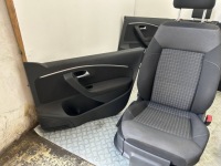 фото thumb №6, Сиденье сиденья заднее сиденье обшивки комплект vw polo v 6r 6c 09-17 5d hb idealne!!