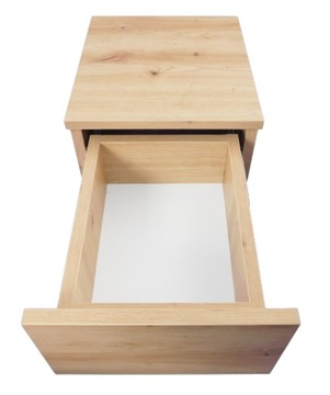 Szafka nocna Stolik AVA Artisan 30cm Biała Wisząca
