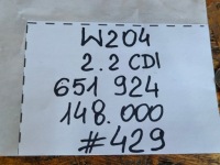 фото thumb №10, Mercedes w212 w207 w204 lift двигун 2.2 cdi 651 om651 651911