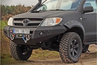фото thumb №9, Бампер передний стальной toyota hilux vigo 2005-2011 more 4x4