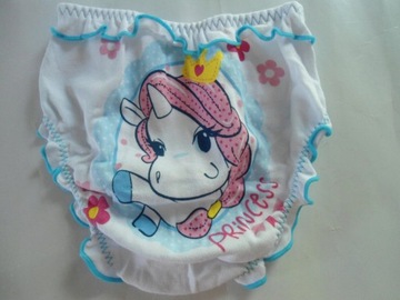 3 трусика DC GIRL с рюшами, 100 % хлопок, 6–8 шт.