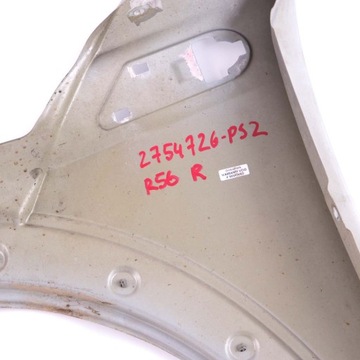 фото thumb №12, Mini cooper r56 r57 крыло правый pure серебряный