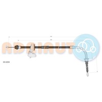 фото thumb №5, Трос гальма ручного задня p 1415mm/1155mm pasuje do: mini r50, r53 ,