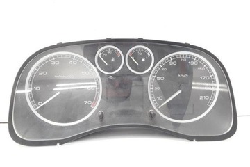 фото thumb №8, Спидометр peugeot 307 break 3e 9645768480 1.6l бензин 80kw 2002