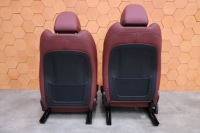 Bmw x4 g02 lci салон сидіння заднє сидіння обшивки sport tacora rot пам'ять 26 km ! Зі Шроту, фото thumb