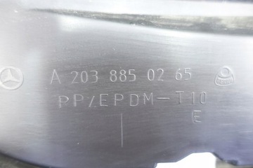 фото thumb №10, Підсилювач бампера зад заднього mercedes c w203 a2038850265