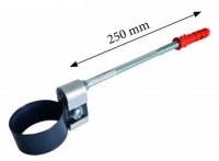 Сливная труба Renoplast R50, длина 0,5 м, ГРАФИТОВАЯ