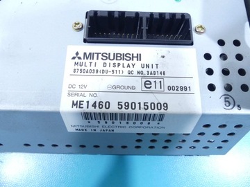 фото thumb №6, Дисплей mitsubishi grandis 8750a039