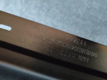 фото thumb №7, Планка порогова ліва bmw 5 g30 g31 колір 668 різні кольори