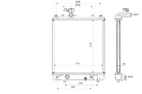 фото thumb №11, Радиатор wody opel agila 03- nrf 53824 радиатор, система охлаждение