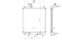 фото thumb №9, Nrf радіатор opel agila 1,0 00-
