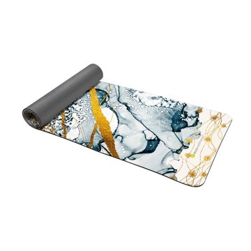 КОВРИК ДЛЯ ЙОГИ ECOWELLNESS ABSTRACT 4 ММ QB 8302T