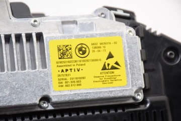 фото thumb №15, Bmw x3 g01 x4 g02 спидометр 12,3" приборы live cockpit led камера dcs hud 11km