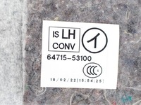 фото thumb №10, Обшивка багажника lexus is iii 200t 300 po lift 2018 europa 64715-53100