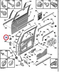 фото thumb №7, Разъём дверь citroen/ peugeot 806, expert 94-