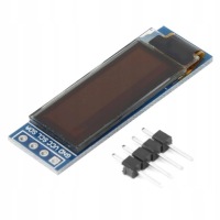 Купити Ssd1306 дисплей oled екран модуль 0,91' niebieski iic 12832, фото thumb
