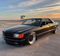 Mercedes-benz sec w126 купе – widebody amg look Недорого, фото thumb
