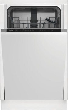 BEKO DIS35026 ВСТРАИВАЕМАЯ ПОСУДОМОЕЧНАЯ МАШИНА | 45 СМ | 1/2 ЗАГРУЗКИ | СТАЛЬНОЕ ДНО