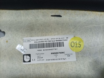 фото thumb №12, Audi a5 f5 8w sportback s-line потолок ручки eu 8w8867606c