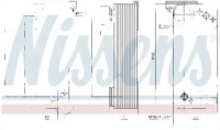 фото thumb №1, Радиатор масла 90768 nissens