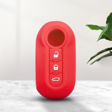 фото thumb №7, Красный keyyou чехол na ключ складной fiat 500