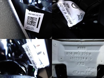 фото thumb №14, Audi a5 s5 8t8 рестайлінг 11-16 sportback комплект сидінь шкіра milano перед зад