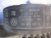 Vw polo 3 6n 1.0 генератор 028903025h 0123310019 70a проверенный Киев, фото thumb
