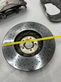 фото thumb №6, Гальмівні диски супорти гальма керамічні 400mm комплект перед задня audi a8 s8 d4