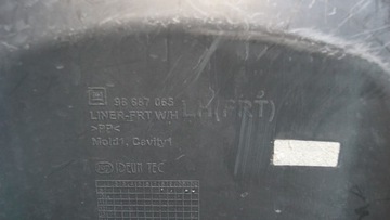 фото thumb №11, Подкрылок левый перед chevrolet spark m300 96687065