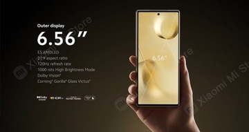 Новый смартфон Xiaomi MIX Fold 2 со складным экраном