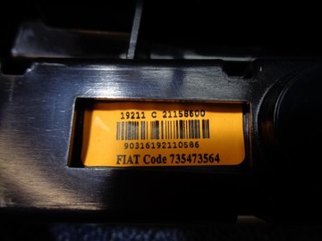 фото thumb №8, Рамка радио воздуховод переключатели lancia delta 3 iii 2008-2014r.