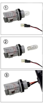 фото thumb №15, Led підсвітка номерного знака реєстраційний opel astra k corsa c d e insignia