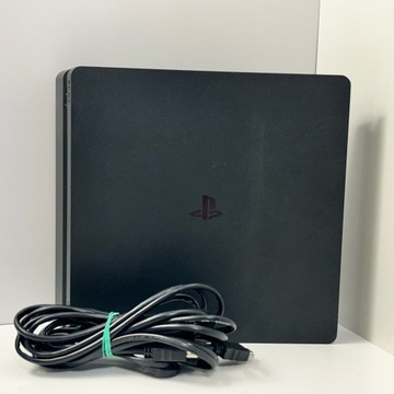 Тонкая консоль Sony PlayStation 4 1 ТБ, черная