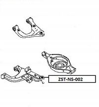 фото thumb №2, Шарова опора важіль задня нижній nissan pathfinder r51 05-